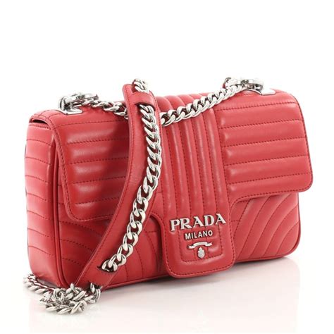 prada leather flap shoulder bag|prada diagramme shoulder bag.